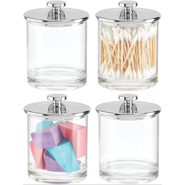 Latitude Run® Plastic Bathroom Storage Container Wayfair